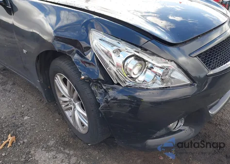 2015 Infiniti Q40 из США, поврежденный, VIN JN1CV6AR6FM521579